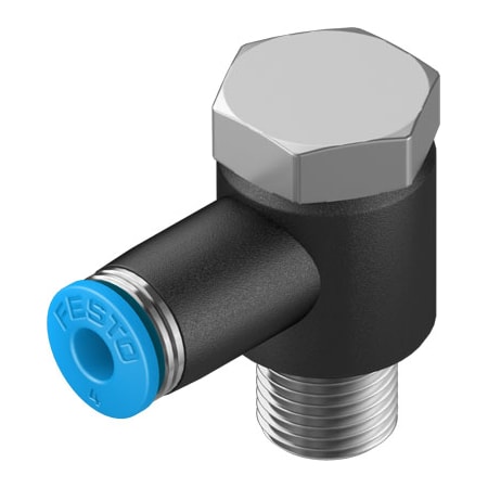 Festo Push-In L-Fitting QSLV-1/8-4-100 QSLV-1/8-4-100